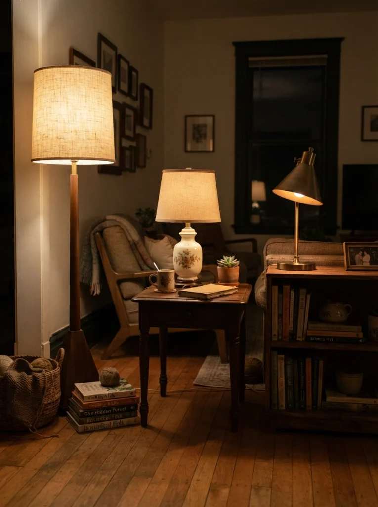 Warm Reading Lamp Swap Station