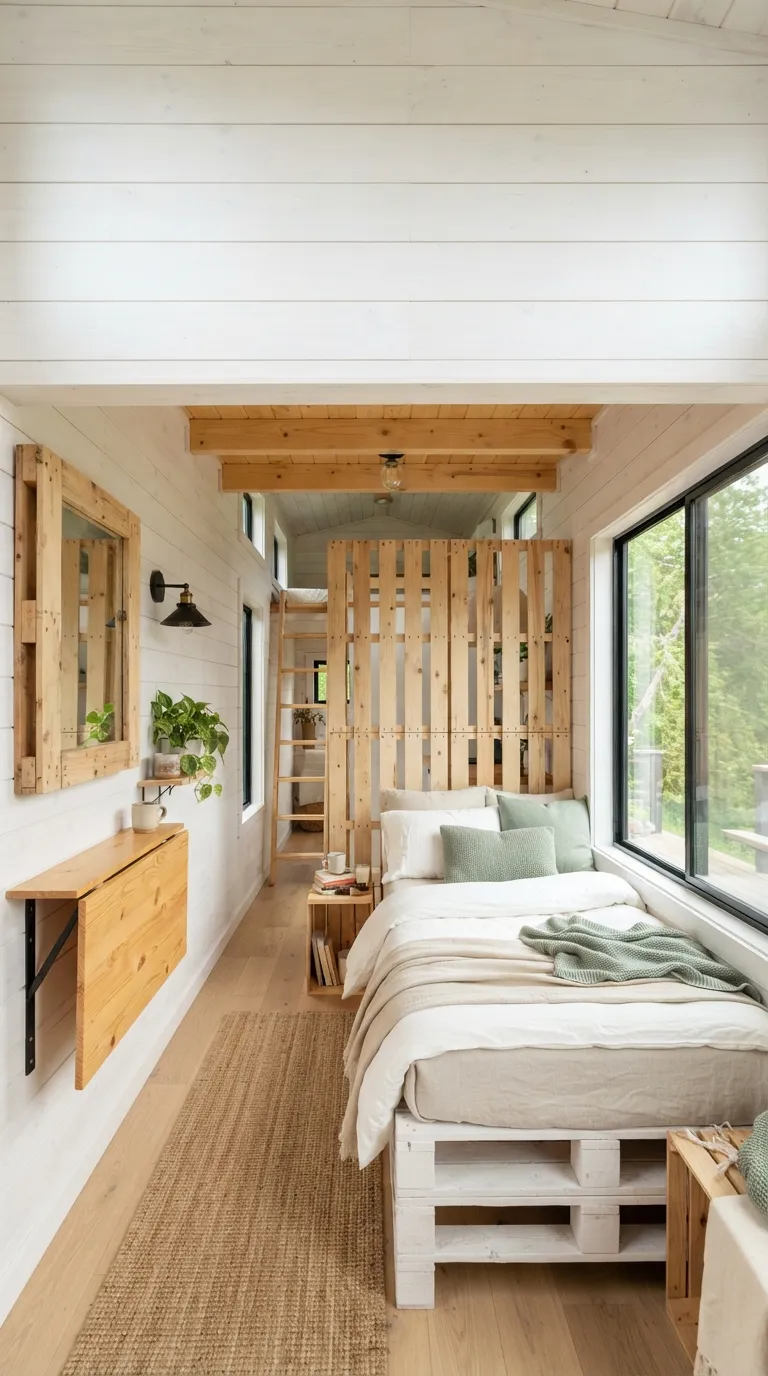 Tiny House Pallet Furniture Ideas