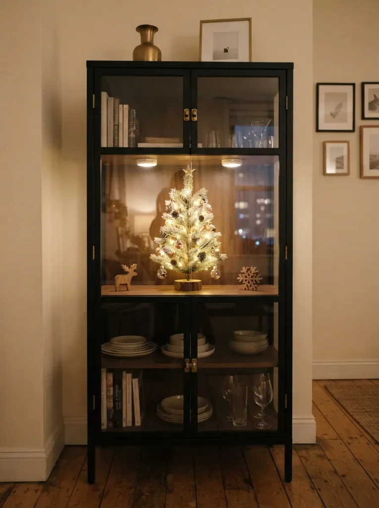 Put a Mini Tree Behind Glass