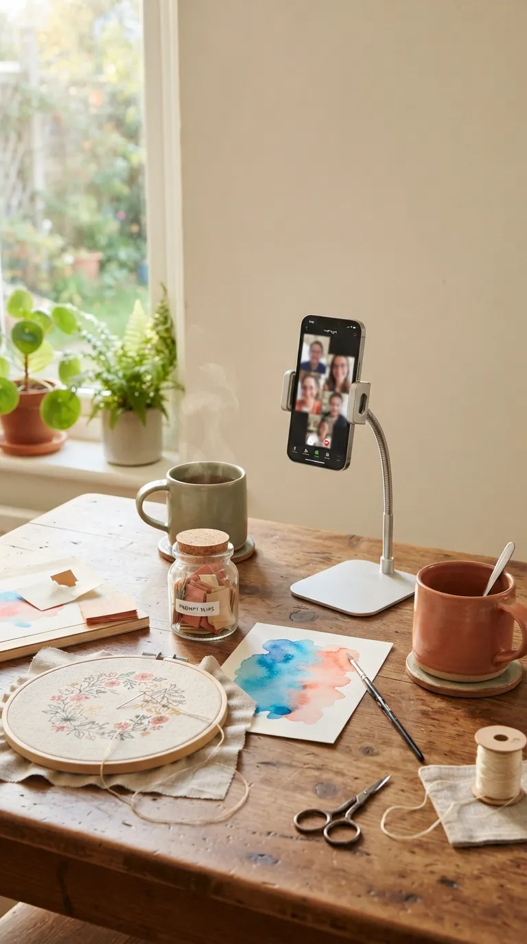 Virtual Craft Night Themes