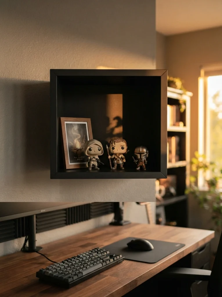 A Floating Kallax Ledge for Figures and Collectibles