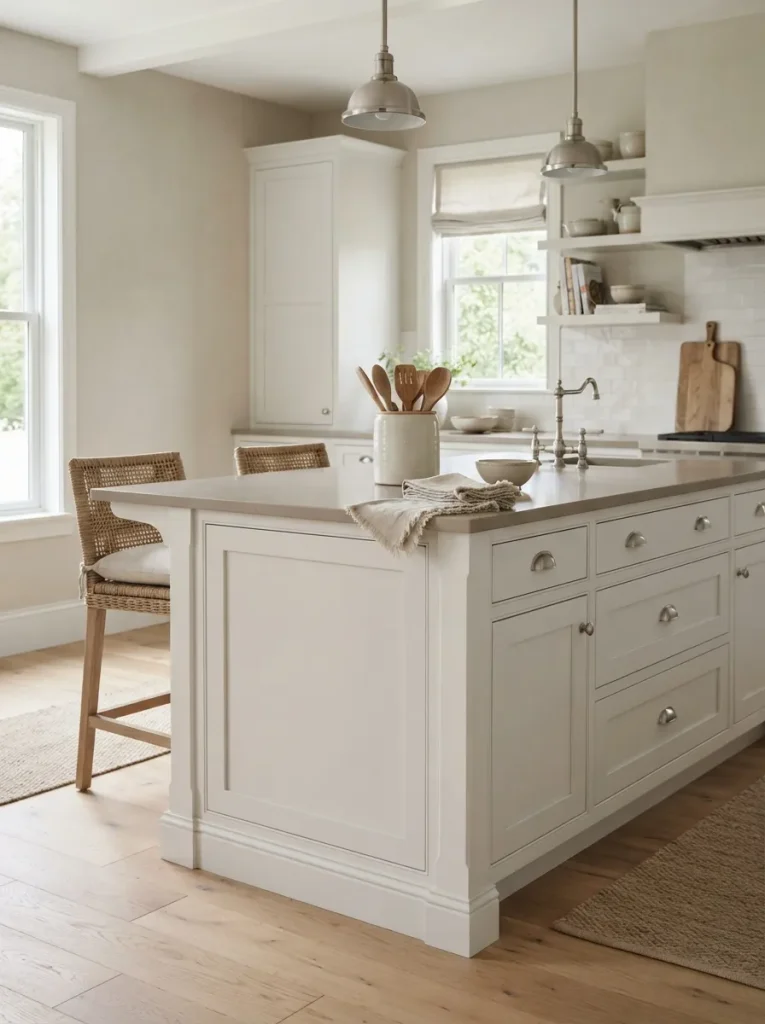 A Soft, Light Palette That Keeps the Room Feeling Open