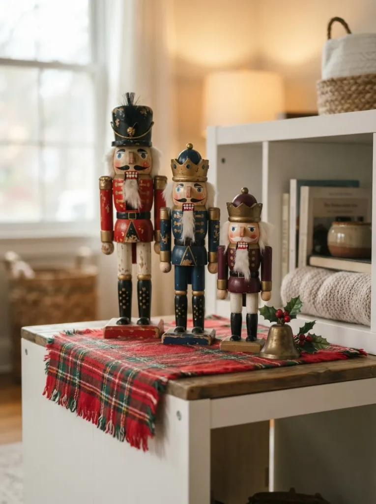 Vintage Nutcracker Display Ledge
