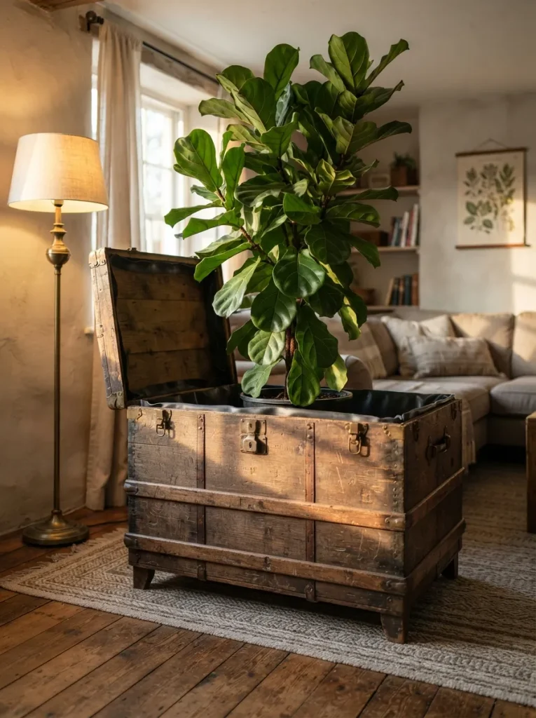 Build a Planter Into a Piece of Furniture That's Too Big to Tip