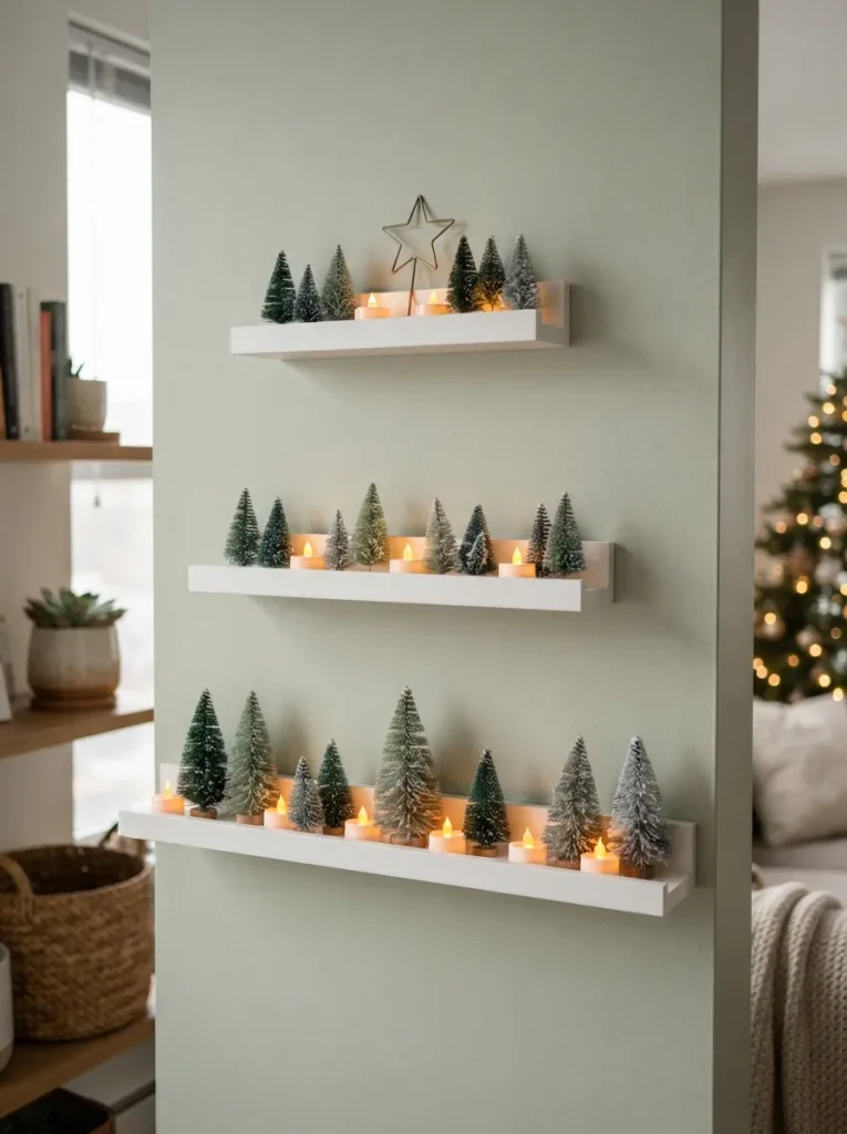Stack Three Picture Ledges Into a Stepped Tree