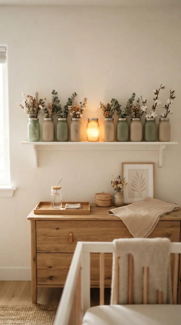 Mason Jar Nursery Crafts